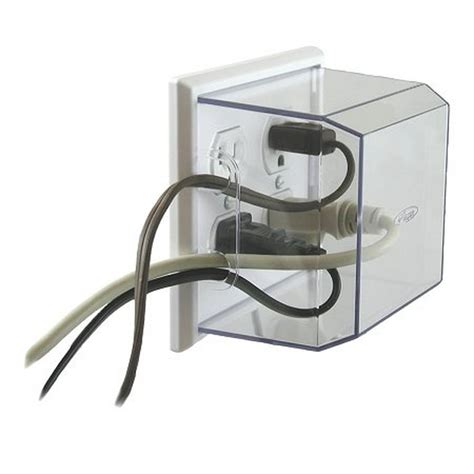 electrical box cover outlet|protective covers for electrical outlets.